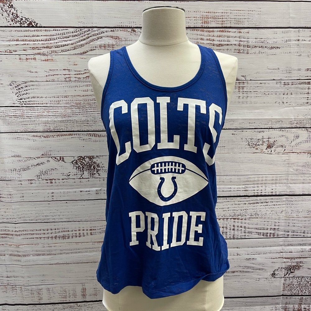 Colts Pride Pink Victoria Secret Tank Top Size S